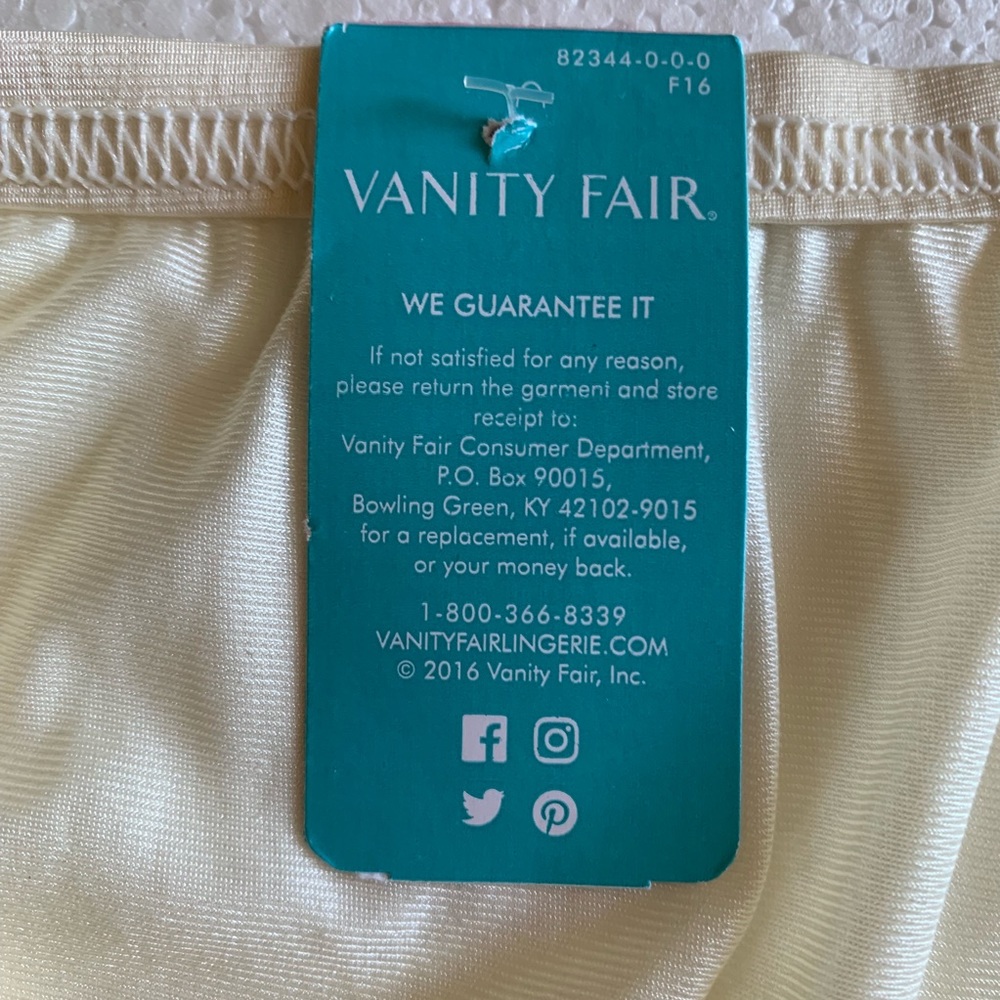 Vanity Fair 11/4XL Brief Panties - Picture 7 of 7